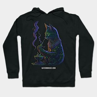 Techno T-Shirt - Psychedelic Techno Cat - Catsondrugs.com - Techno, rave, edm, festival, techno, trippy, music, 90s rave, psychedelic, party, trance, rave music, rave krispies, rave flyer T-Shirt Hoodie